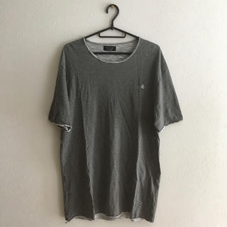 ザラ(ZARA)のZARA メンズダメージTシャツ サイズL(Tシャツ/カットソー(半袖/袖なし))