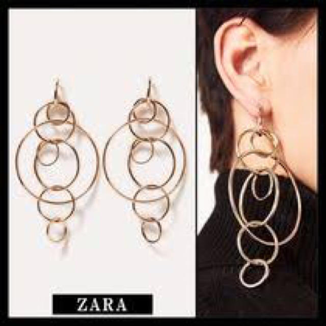 ZARA(ザラ)のZARA大人気!!マルチループピアス レディースのアクセサリー(ピアス)の商品写真