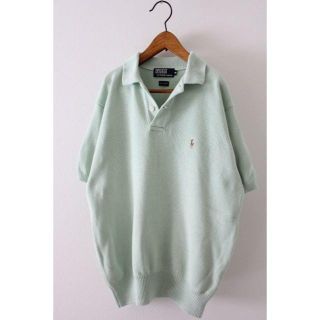 ポロラルフローレン(POLO RALPH LAUREN)のPolo by Ralph Lauren コットンニット　パステル　古着(ニット/セーター)