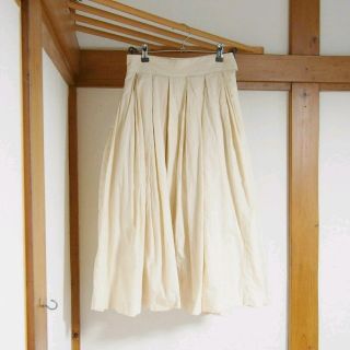 ヤエカ(YAECA)のYAECA○big tuck culotte○natural(キュロット)