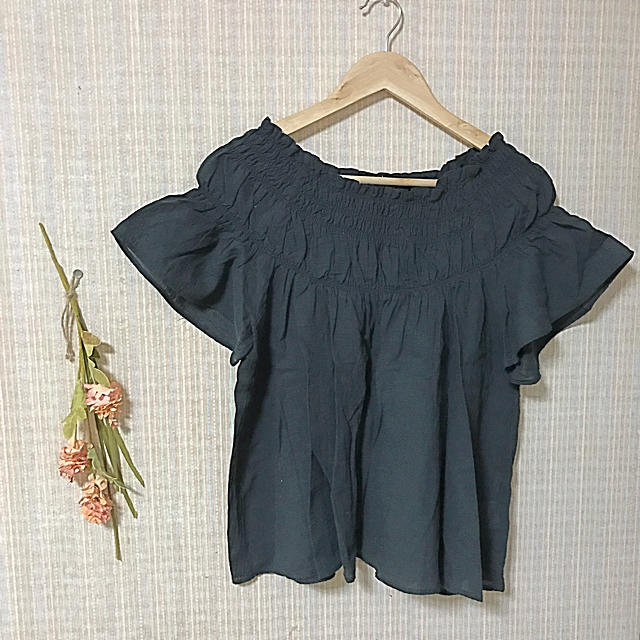 w closet(ダブルクローゼット)のw clotet オフショルtops❤︎ レディースのトップス(シャツ/ブラウス(半袖/袖なし))の商品写真