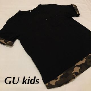 ジーユー(GU)の♡【GUジーユー】ミリタリーT 150cm♡(Tシャツ/カットソー)