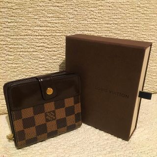 ルイヴィトン(LOUIS VUITTON)のAPPLE様専用 LOUIS VUITTON ダミエ 折りたたみ財布(財布)