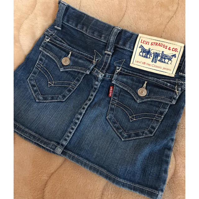 Levi's(リーバイス)の専用！！★さんLevis スカート★ キッズ/ベビー/マタニティのキッズ服女の子用(90cm~)(スカート)の商品写真