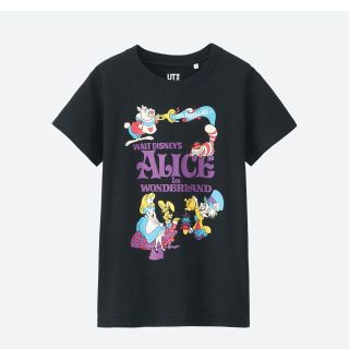 ユニクロ(UNIQLO)のUNIQLO ディズニー アリス Tシャツ(Tシャツ(半袖/袖なし))