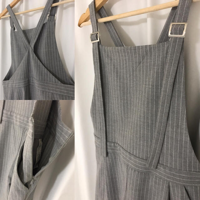 ZARA(ザラ)のZARA☆ピンストライプサロペット レディースのパンツ(サロペット/オーバーオール)の商品写真