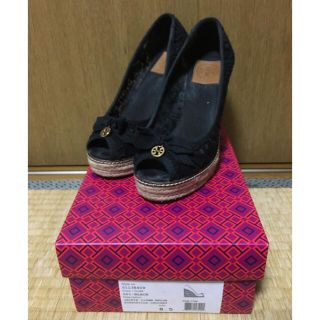 トリーバーチ(Tory Burch)のTORY BURCH ウェッジソールサンダル(サンダル)