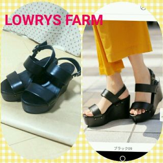 ローリーズファーム(LOWRYS FARM)のローリーズ*厚底ウエッジサンダル(サンダル)