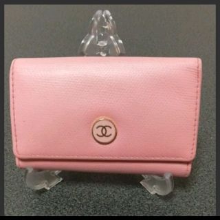 シャネル(CHANEL)のシャネルココボタンキーケース(キーケース)