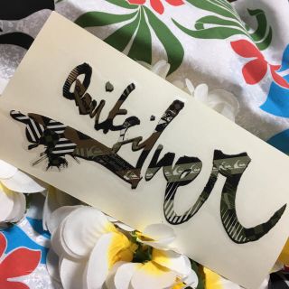 クイックシルバー(QUIKSILVER)の☆Quiksilver☆新品未使用品♪格安カッコイイbigステッカー(サーフィン)