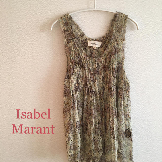 Isabel Marant(イザベルマラン)のfuuさま専用◾︎着用1回◾︎イザベルマラン  シルクブラウス レディースのトップス(シャツ/ブラウス(半袖/袖なし))の商品写真