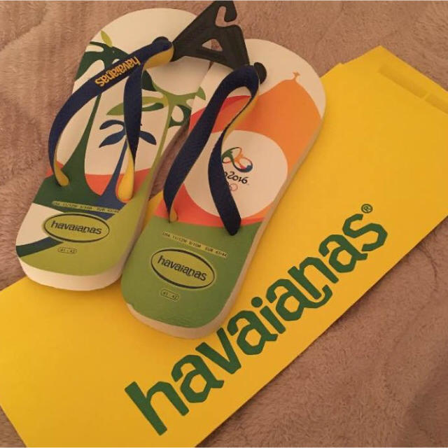 havaianas(ハワイアナス)のハワイアナス オリンピック限定 メンズの靴/シューズ(ビーチサンダル)の商品写真