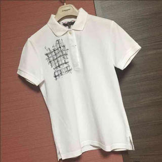 ダックス(DAKS)の【新品/定価16200円】DAKS ダックス Mサイズ ポロシャツ 半袖 白(ポロシャツ)