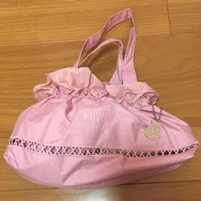 LADUREE(ラデュレ)の【美品】LADUREE ラデュレ♡折りたたみ 日傘 晴雨兼用 レディースのファッション小物(傘)の商品写真