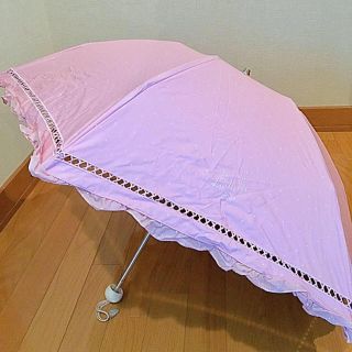 ラデュレ(LADUREE)の【美品】LADUREE ラデュレ♡折りたたみ 日傘 晴雨兼用(傘)