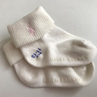 ポロラルフローレン(POLO RALPH LAUREN)のラルフローレン 新品 赤ちゃん 靴下 刺繍 ソックス(靴下/タイツ)