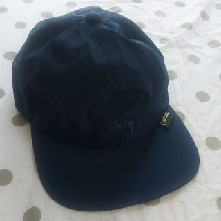 ステューシー(STUSSY)のSTUSSY ナイロン100％帽子(キャップ)