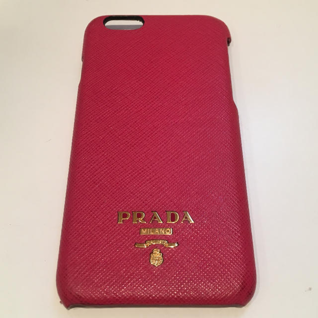 PRADA(プラダ)の【正規品】PRADA iPhoneケース スマホ/家電/カメラのスマホアクセサリー(iPhoneケース)の商品写真