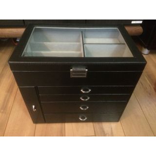 美品♪定価3万☆アクセサリーBOX(*´꒳`*)たっぷり収納☆(その他)