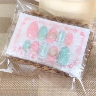 ♡現品限り♡大人なエスニックネイル♡ターコイズ♡ コスメ/美容のネイル(つけ爪/ネイルチップ)の商品写真