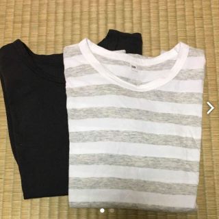 ムジルシリョウヒン(MUJI (無印良品))の無印半袖♡二枚組(Tシャツ/カットソー)