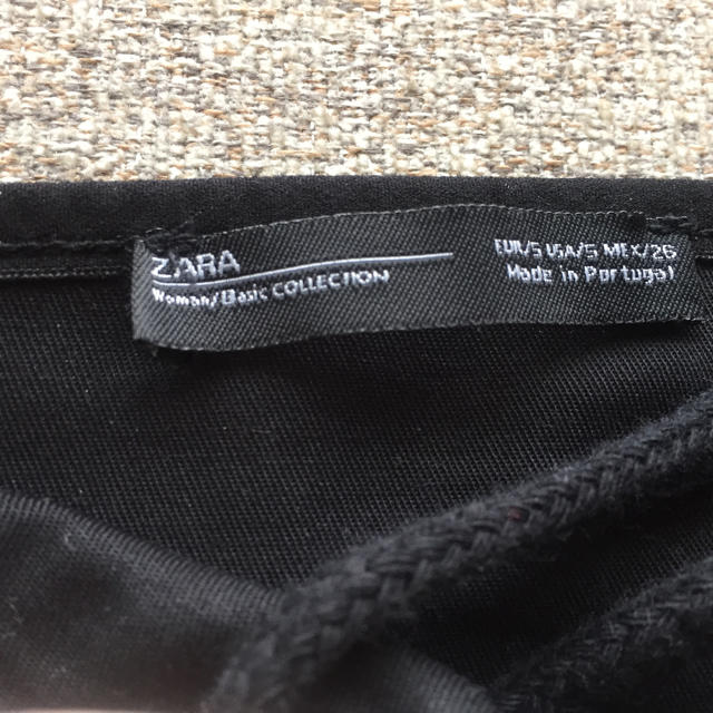 ZARA(ザラ)のzara コルセットベルト ブラック レディースのファッション小物(ベルト)の商品写真