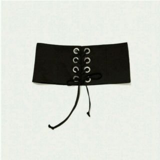 ザラ(ZARA)のzara コルセットベルト ブラック(ベルト)