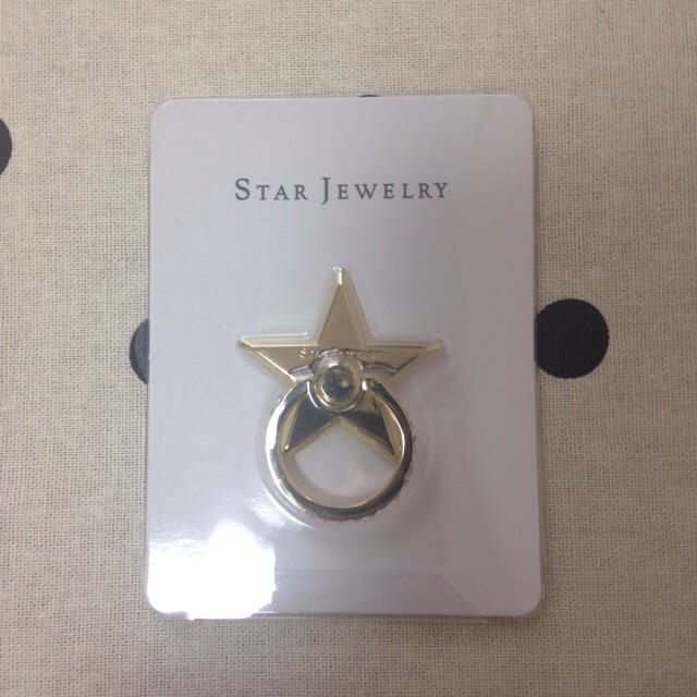 STAR JEWELRY(スタージュエリー)のスタージュエリーノベルティスマホ用リング エンタメ/ホビーのコレクション(ノベルティグッズ)の商品写真