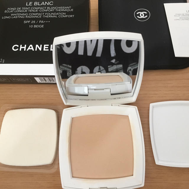 CHANEL シャネル ルブランコンパクト 10ベージュ