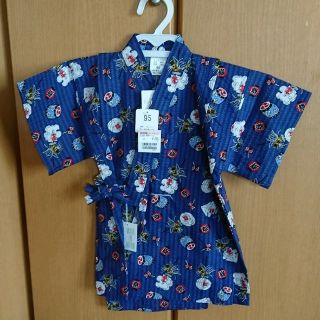 新品☆ キッズ 甚平 95㎝(甚平/浴衣)