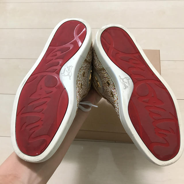 Christian Louboutin  スニーカー グリッター ルブタン