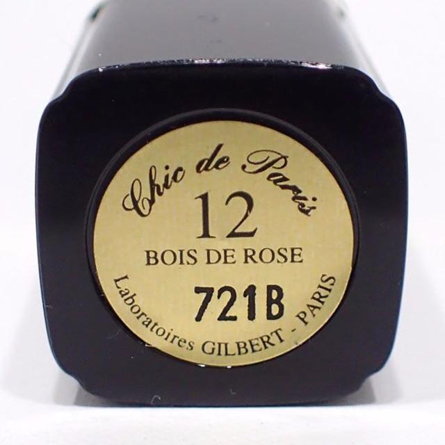 chic de paris 口紅 リップ 12 BOIS DE ROSE コスメ/美容のベースメイク/化粧品(口紅)の商品写真