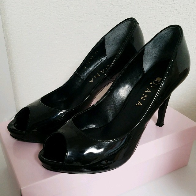 DIANA(ダイアナ)のオープントゥパンプス♡ レディースの靴/シューズ(ハイヒール/パンプス)の商品写真