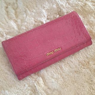 ミュウミュウ(miumiu)の専用です！(財布)