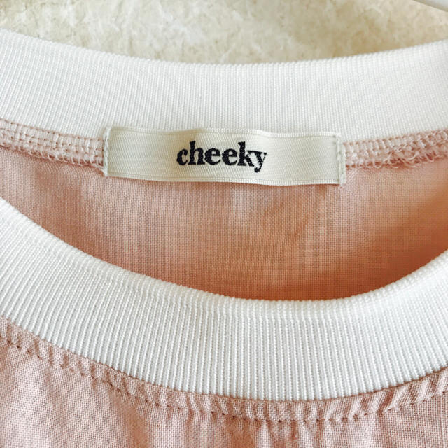 ANOTHER EDITION(アナザーエディション)のcheeky フリルトップス レディースのトップス(シャツ/ブラウス(半袖/袖なし))の商品写真