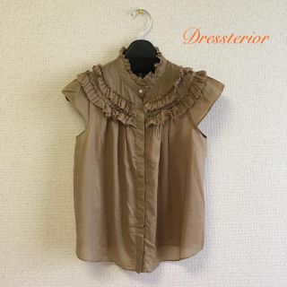 ドレステリア(DRESSTERIOR)のDressterior * フリルブラウス(シャツ/ブラウス(半袖/袖なし))