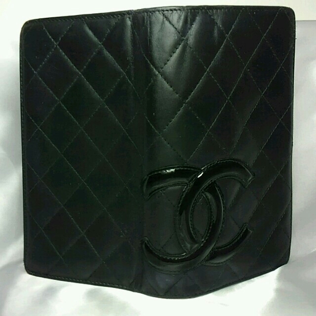 CHANEL - 正規品 CHANEL 長財布 カンボンライン 黒 ラムスキンの通販 by hideki1956's shop｜シャネルならラクマ