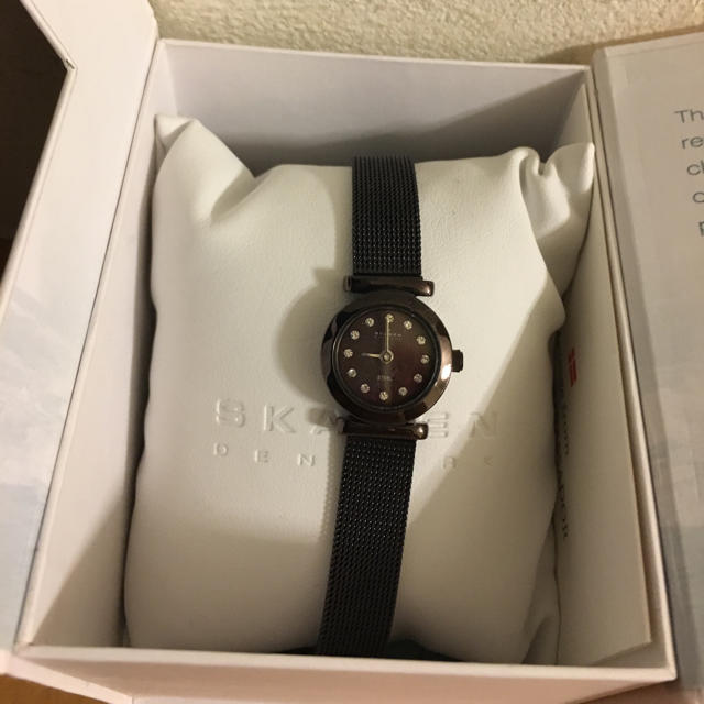 SKAGEN(スカーゲン)のレディース 腕時計 ブラック レディースのファッション小物(腕時計)の商品写真