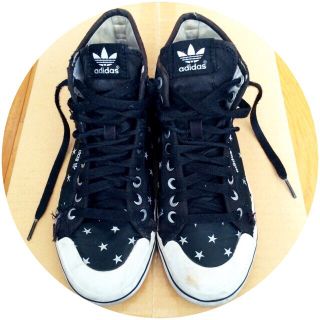 アディダス(adidas)のadidas 星柄ハイカット(スニーカー)