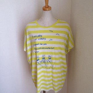 プードゥドゥ(POU DOU DOU)のプゥドゥドゥ＊ボーダーマリンワンピ(Tシャツ(半袖/袖なし))