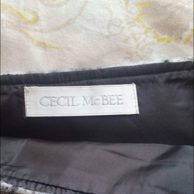 CECIL McBEE(セシルマクビー)のセシルマクビー CECIL ラップ風 チェック スカート リランドチュール レディースのスカート(ミニスカート)の商品写真