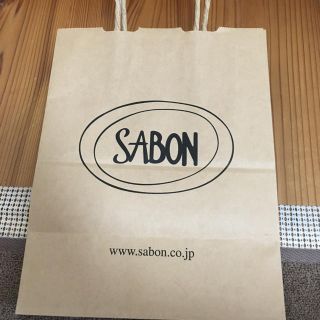 SABONの紙バック(ショップ袋)