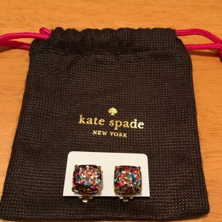 ケイトスペードニューヨーク(kate spade new york)のケイトスペード ニューヨーク グリッター マルチカラー イヤリング(イヤリング)