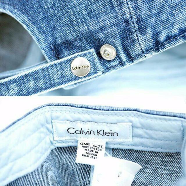 Calvin Klein(カルバンクライン)の【即日発送】CALVIN KLEIN　カルバンクライン　デニムキャップ メンズの帽子(キャップ)の商品写真