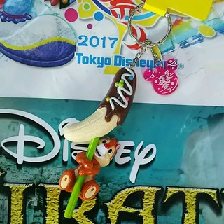 ディズニー(Disney)のドナタン様専用 夏祭り キーチェーン デール チョコバナナ ディズニーランド(キャラクターグッズ)