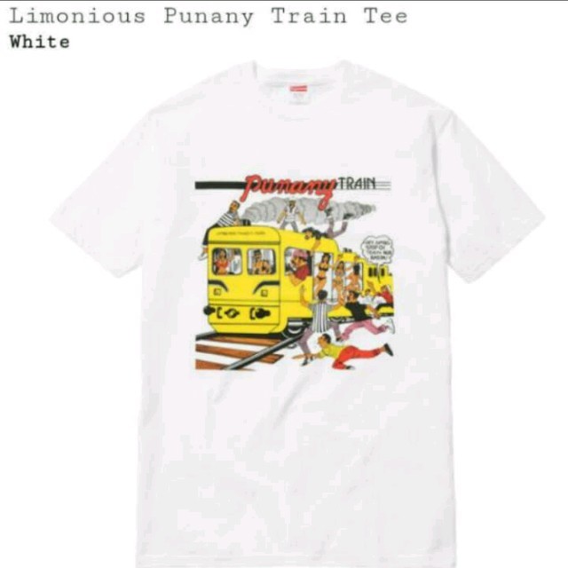 最安値！【M】白 Supreme Punany Train Tee