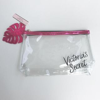 ヴィクトリアズシークレット(Victoria's Secret)の新品★Victoria's Secret ヴィクトリアシークレット クリアポーチ(ポーチ)