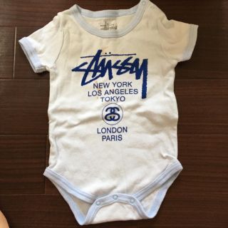 ステューシー(STUSSY)の正規品💓汚れありsize70(ロンパース)