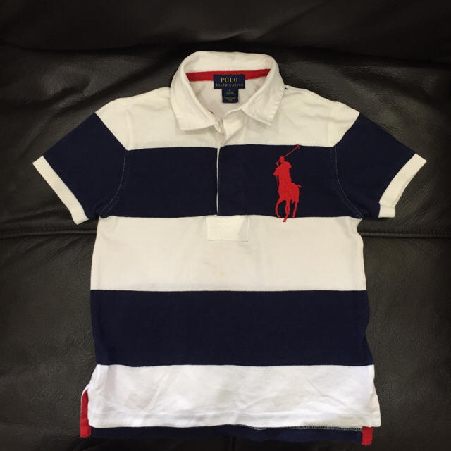 POLO RALPH LAUREN(ポロラルフローレン)のPOLO RALPHLAUREN ポロシャツ120㎝ キッズ/ベビー/マタニティのキッズ服男の子用(90cm~)(Tシャツ/カットソー)の商品写真