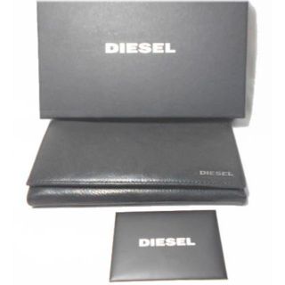 DIESEL　ディーゼル　長財布　本革　メタルロゴ　ＰＲ271(長財布)